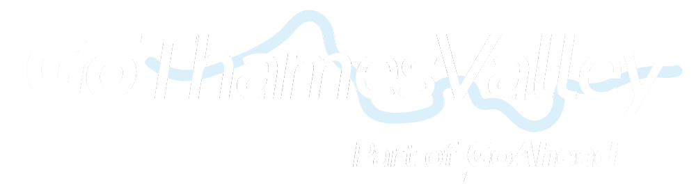 GoThamesValley White Logo